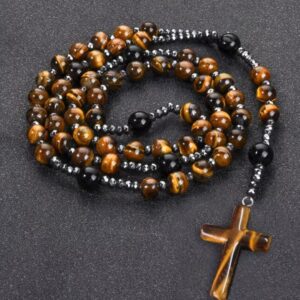 Tiger Eye Rosary