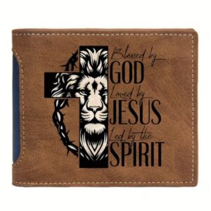 Men's Wallet - Lion of Judah (brown)