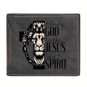 Men's Wallet - Lion of Judah (black)