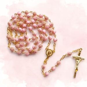 Golden roses rosary