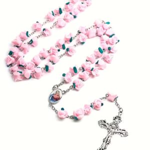 Pink Bouquet Rosary