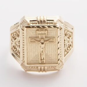 Men's Crucifixion Ring
