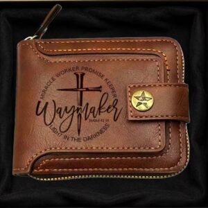 Men's 'Waymaker' wallet - brown